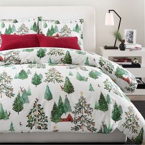 Pottery Barn Christmas in the Country Duvet & Sham